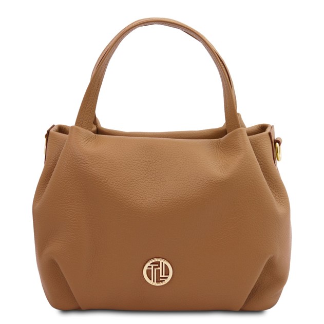 Tuscany Leather Nora Hand Bag Caramel TL142372