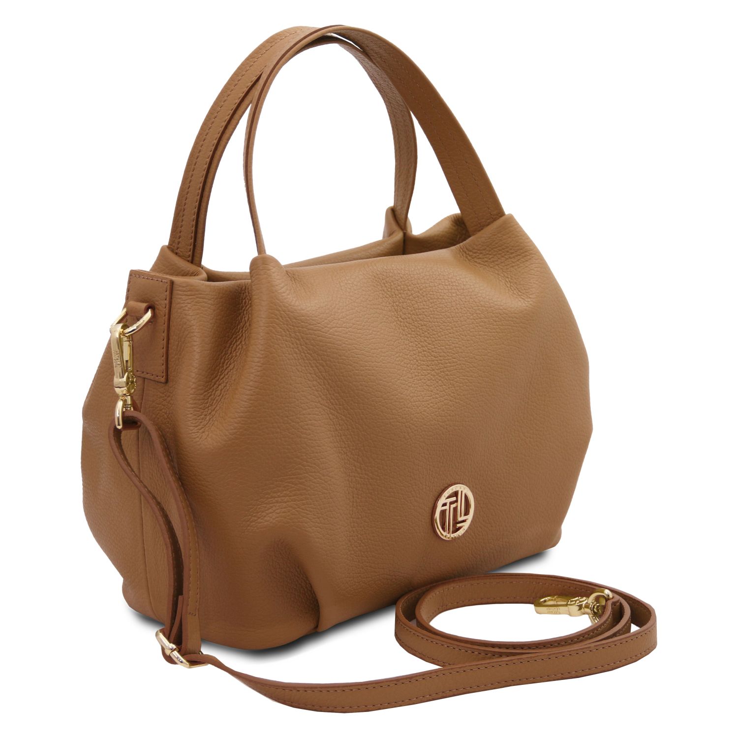 Tuscany Leather Nora Hand Bag Caramel TL142372
