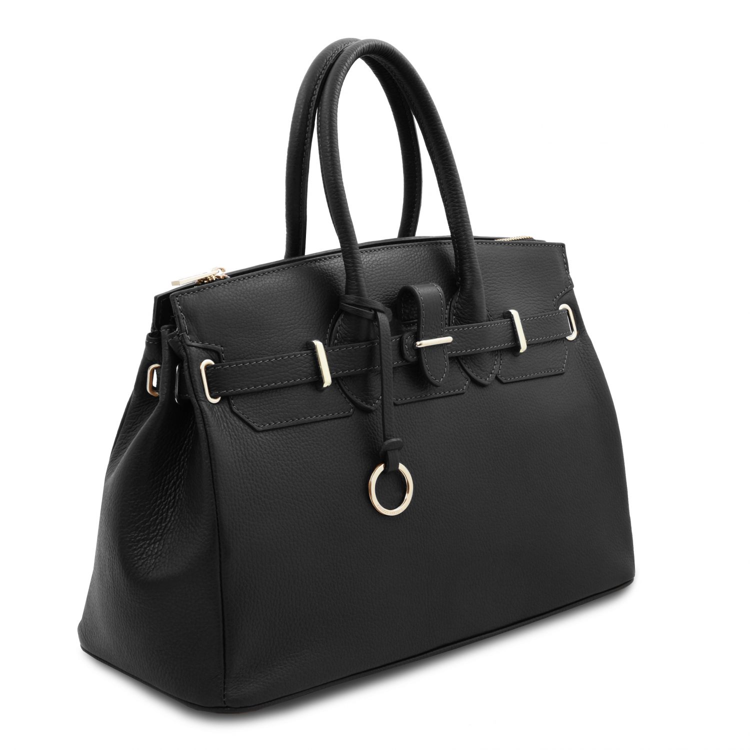 Tuscany Leather TL Handbag Black TL141529