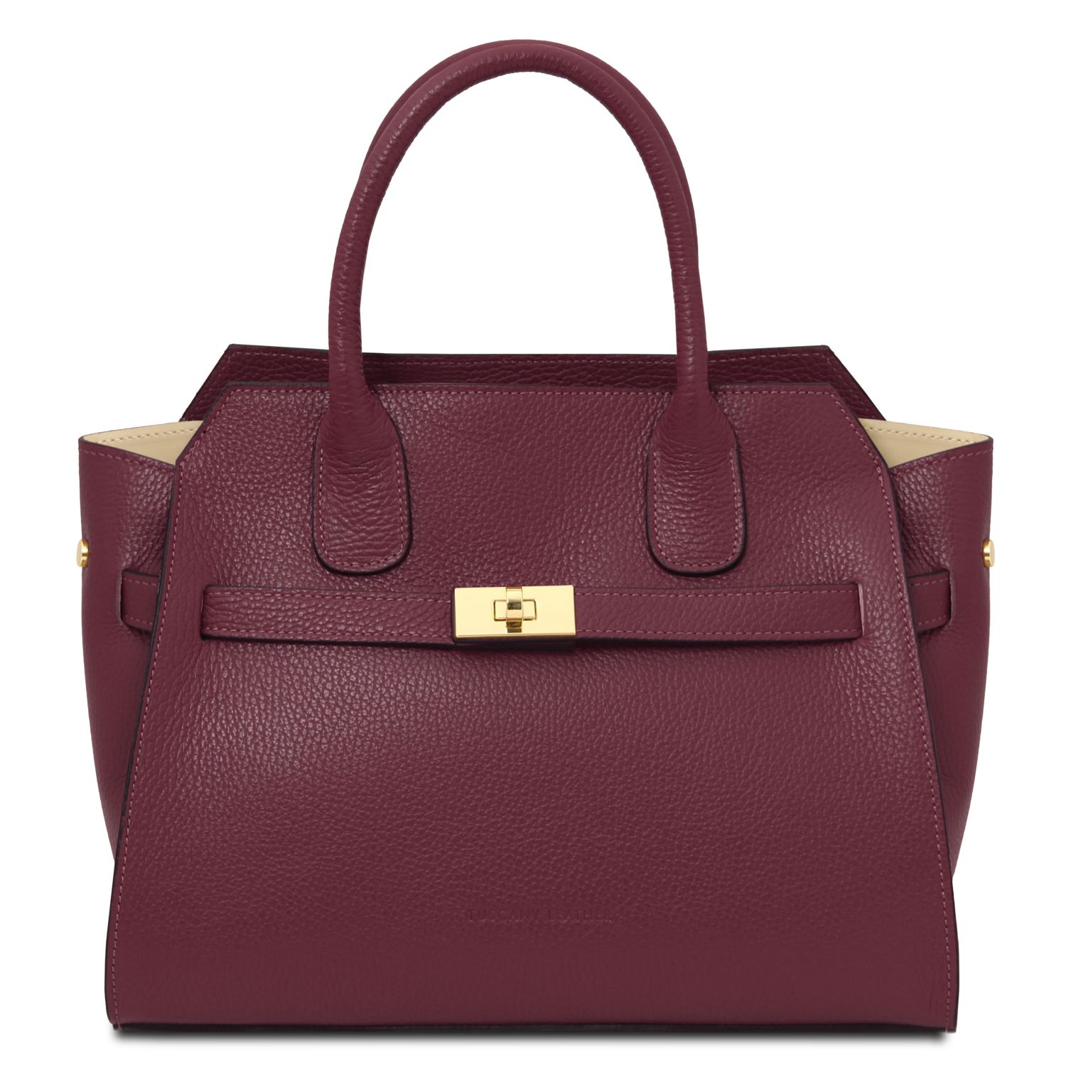 Tuscany Leather Origami Handbag Bordeaux TL142466