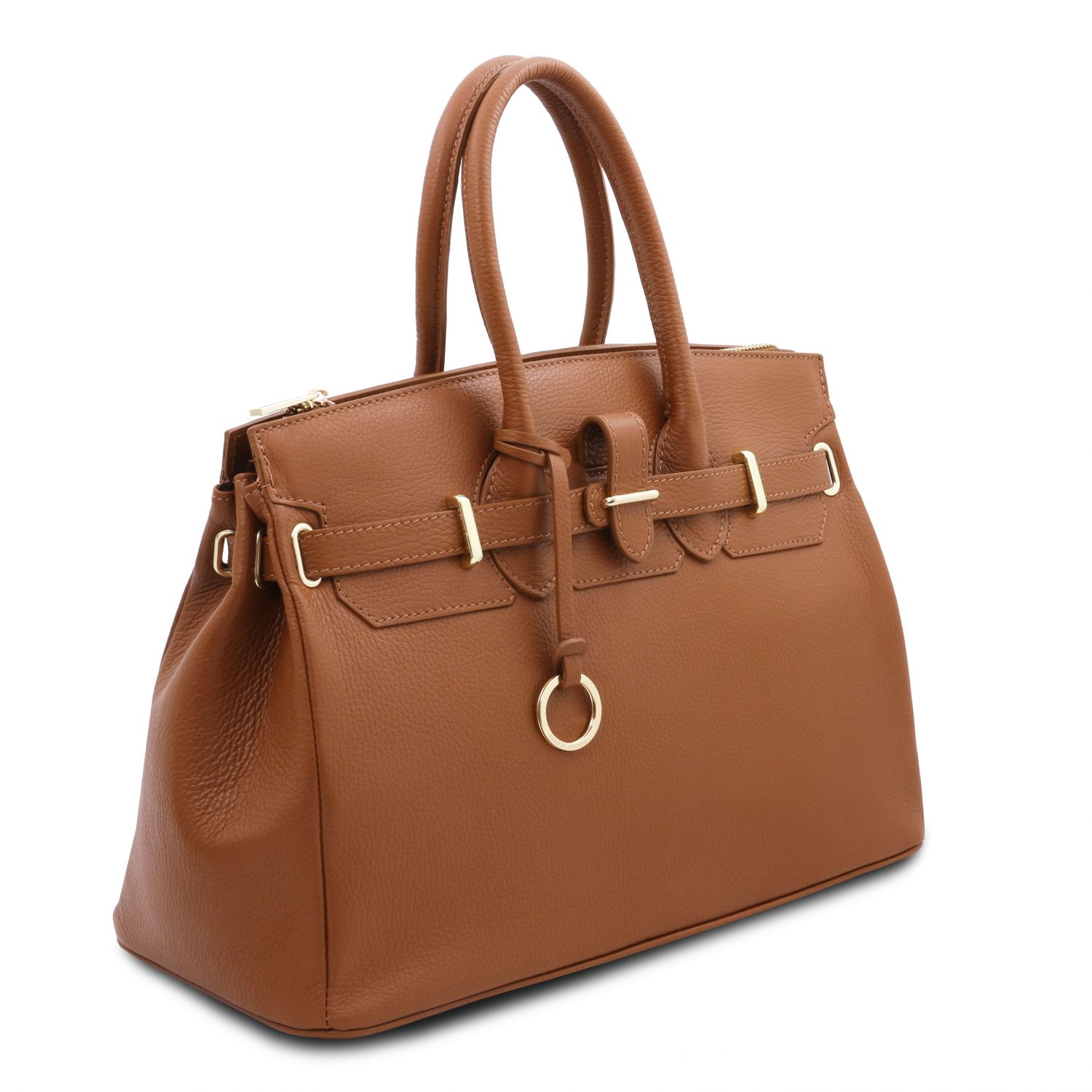 Tuscany Leather TL Handbag Cognac TL141529
