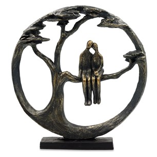 Couple in a Tree Sculpture CIT627