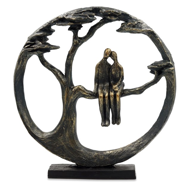 Couple in a Tree Sculpture CIT627