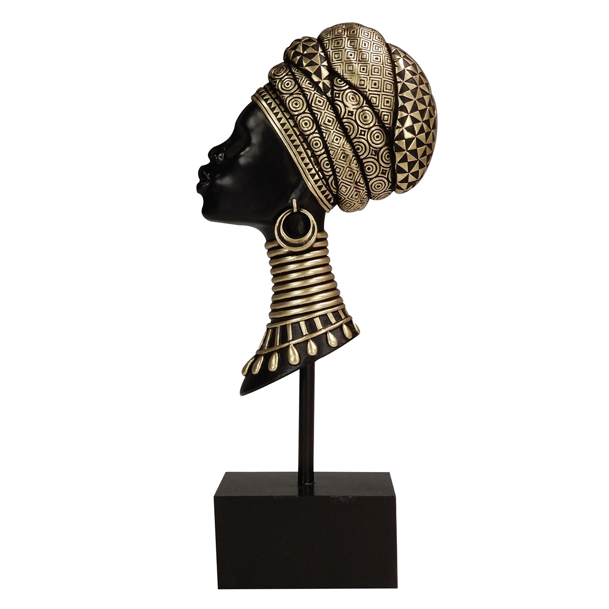 African Head Sculpture 30056