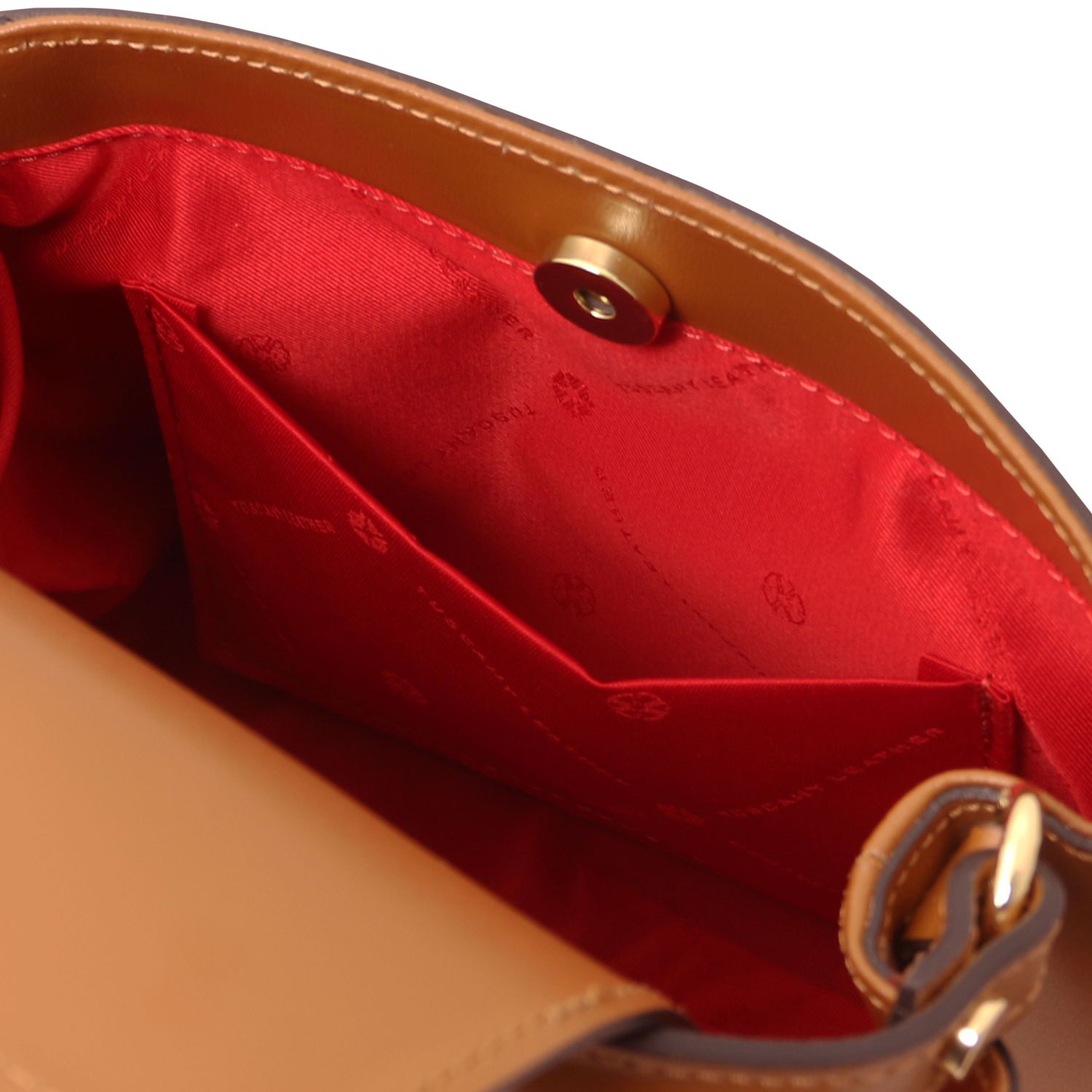 Tuscany Leather Maisy Handbag Small Cognac TL142459