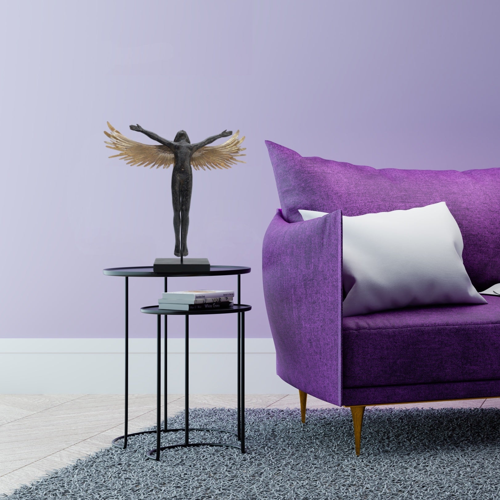 Barbello Female Wings Sculpture LWW502