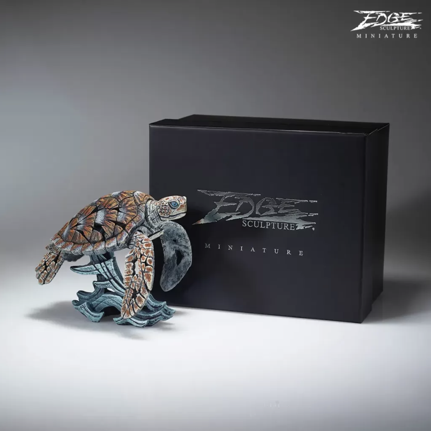 Edge Sculpture Sea Turtle Miniature Bust