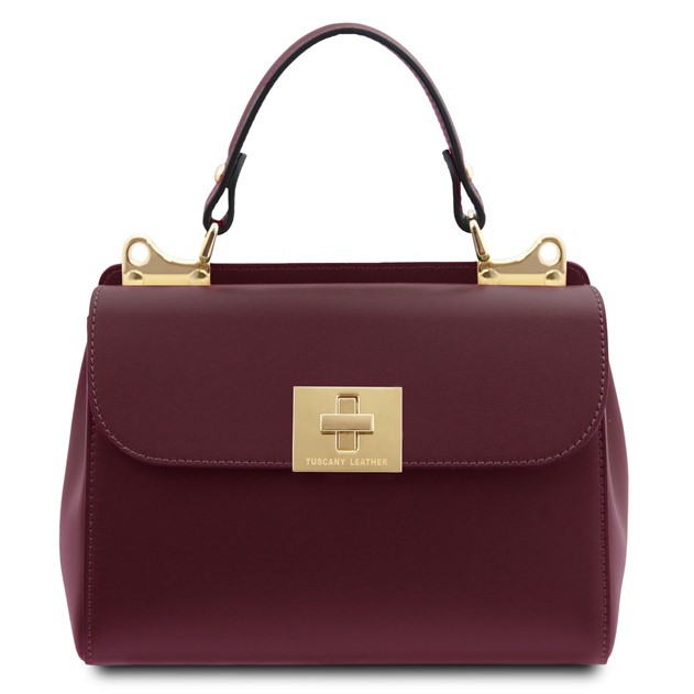 Tuscany Leather Armonia Handbag Bordeaux TL142286