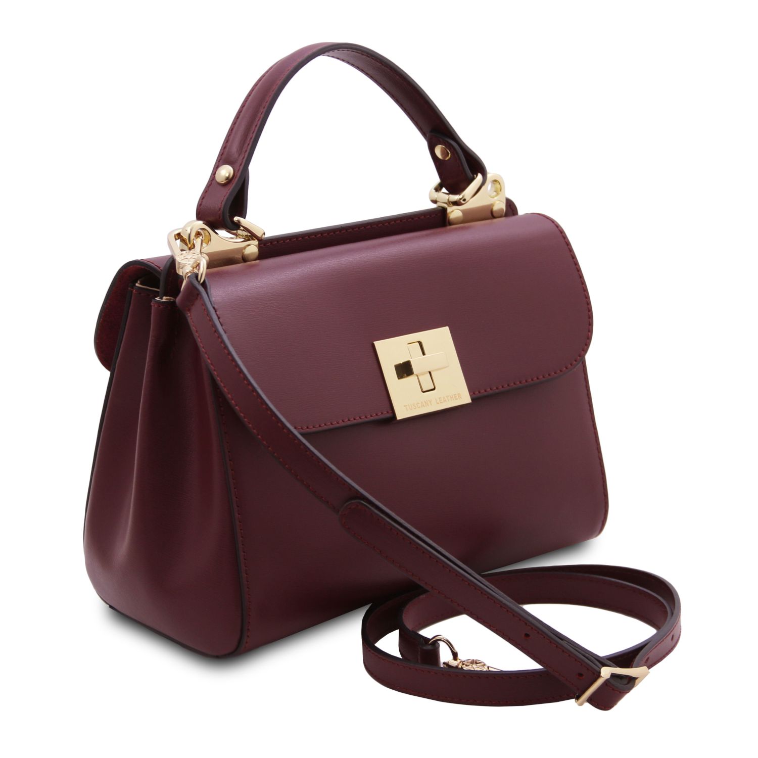 Tuscany Leather Armonia Handbag Bordeaux TL142286