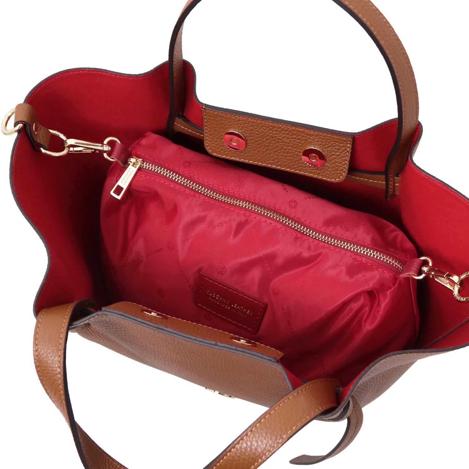 Tuscany Leather Legame Tote Cognac Large TL142481