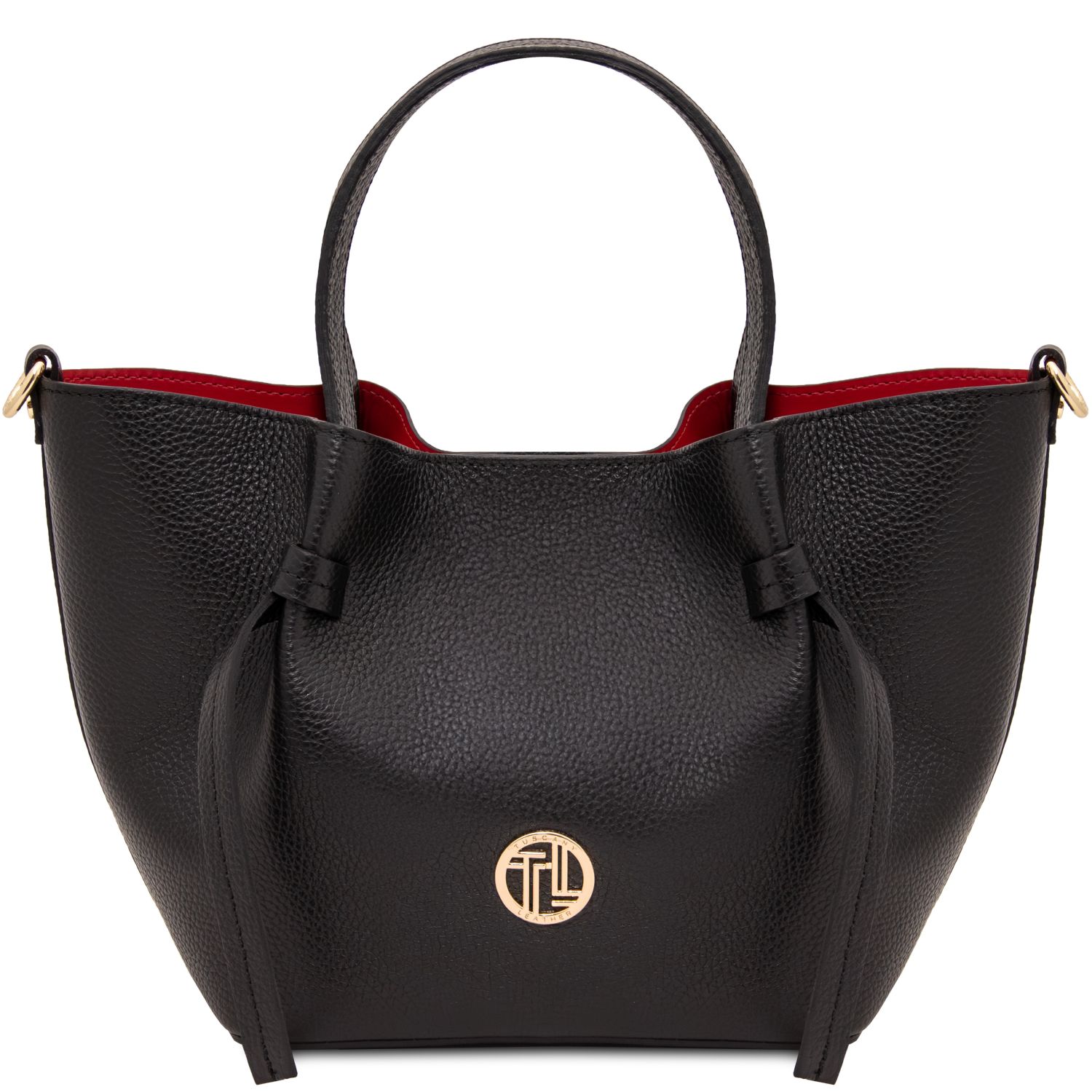 Tuscany Leather Legame Handbag Black Small TL142482