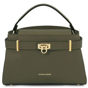 Tuscany Leather Maisy Handbag Large Forest Green TL142455