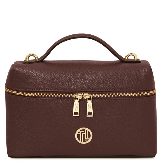 Tuscany Leather Scrigno Shoulderbag Coffee TL142484