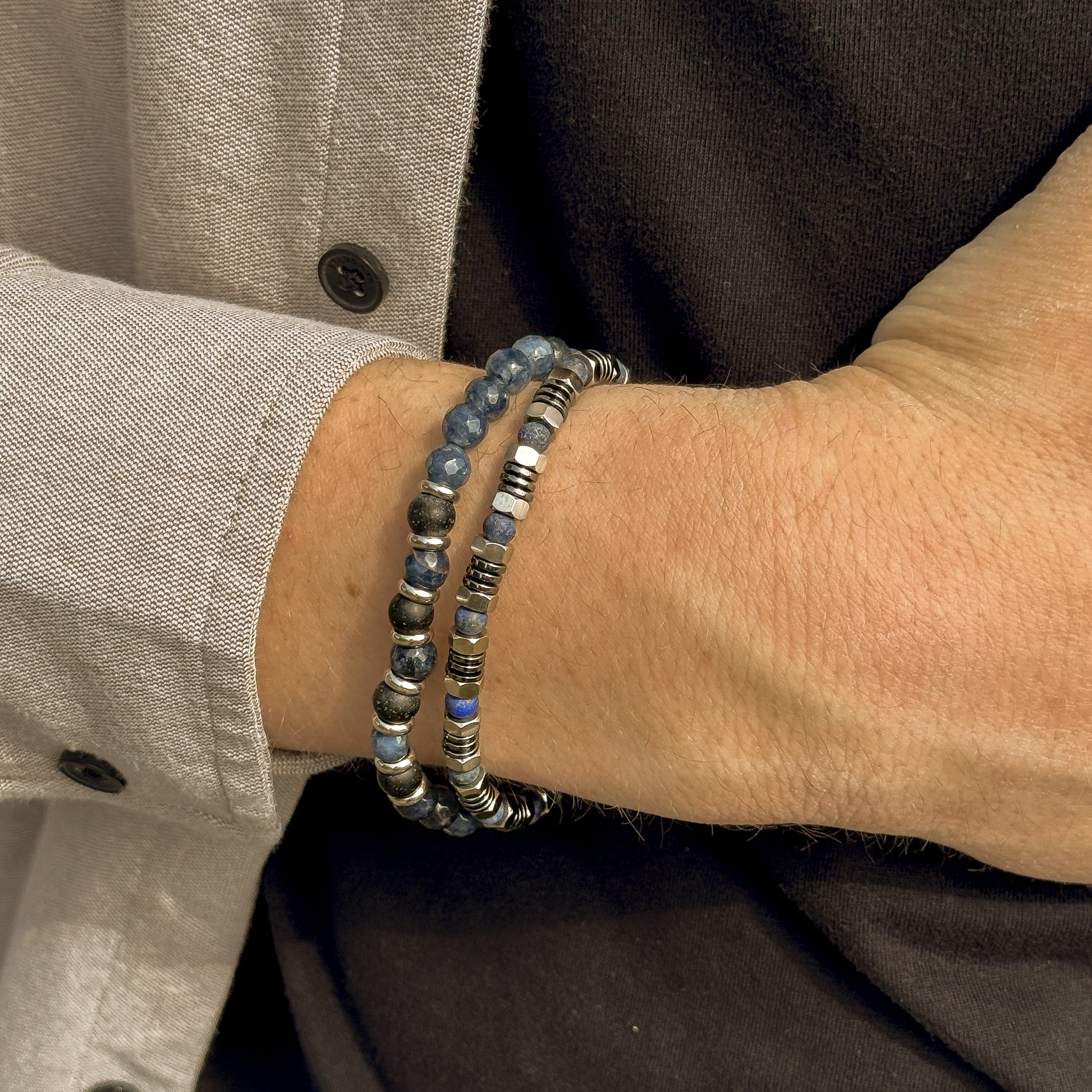 Frank 1967 Slice Beads Bracelet 7FB-0455