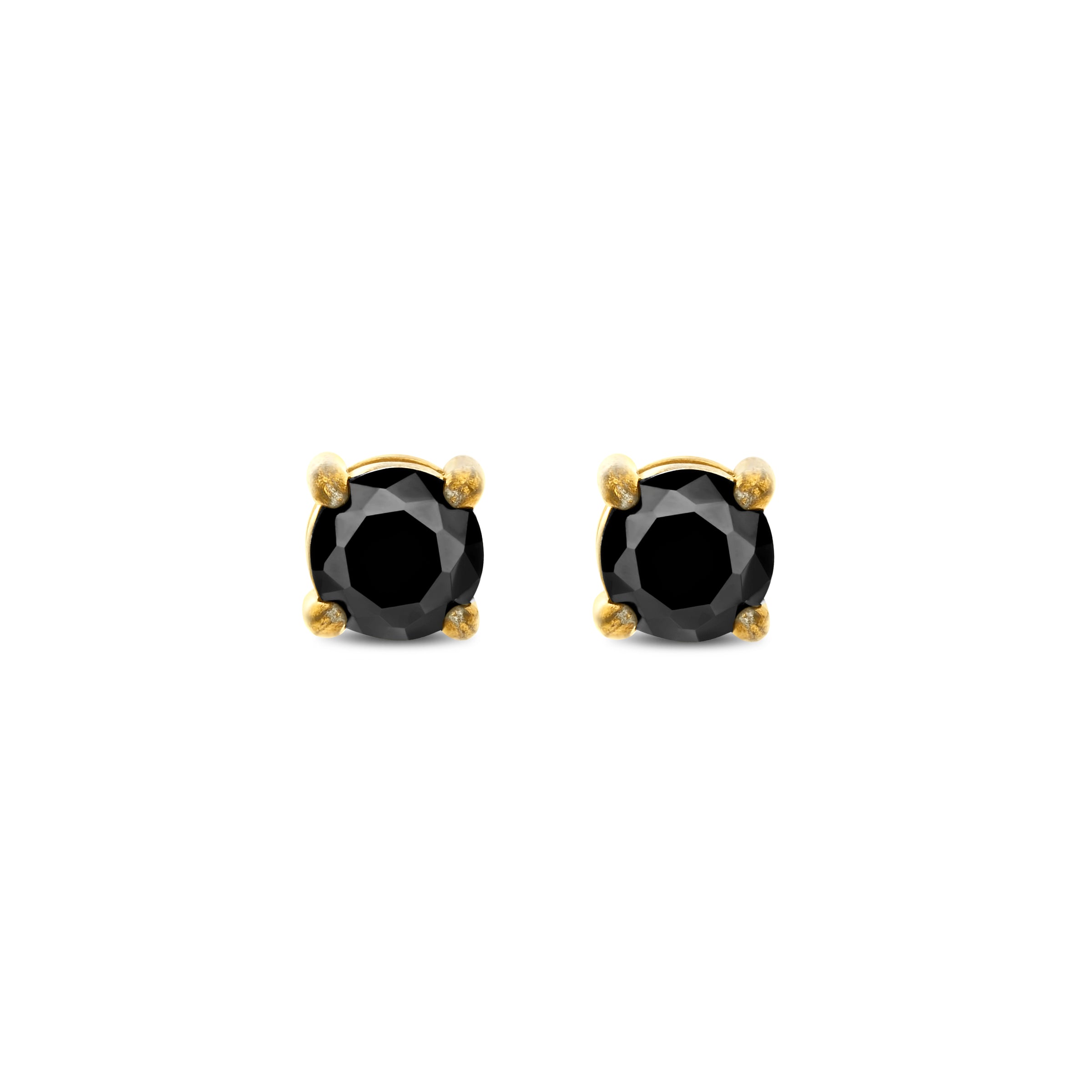 Frank 1967 Black Zirconia Ear Studs 7FE-0015