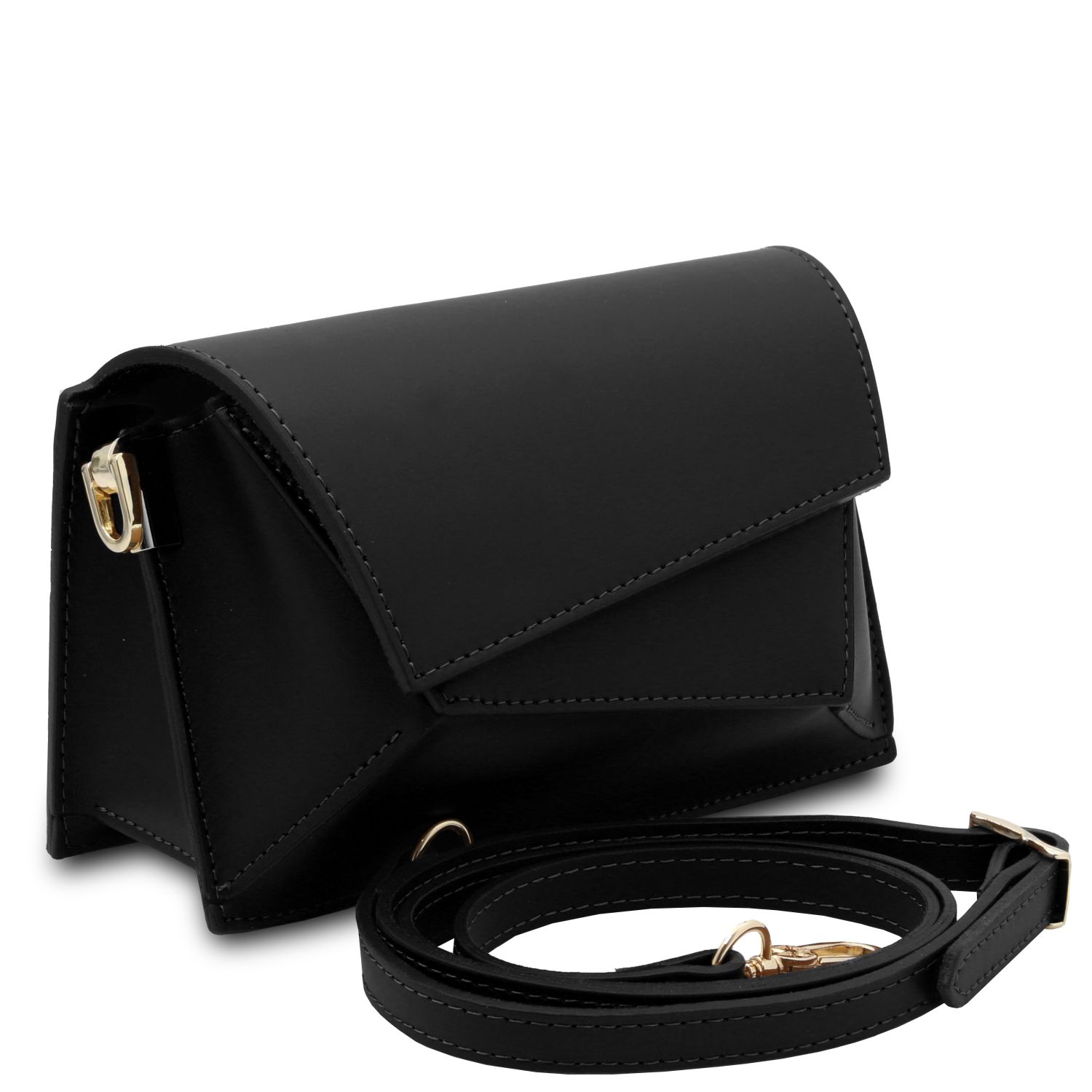 Tuscany Leather TL Crossbody Bag Black TL142253