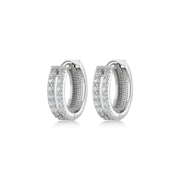 Swing Sterling Silver Earrings E77058
