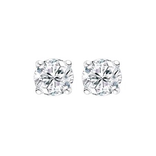 New Bling Sterling Silver Stud Earrings 6 mm 9NB-1322
