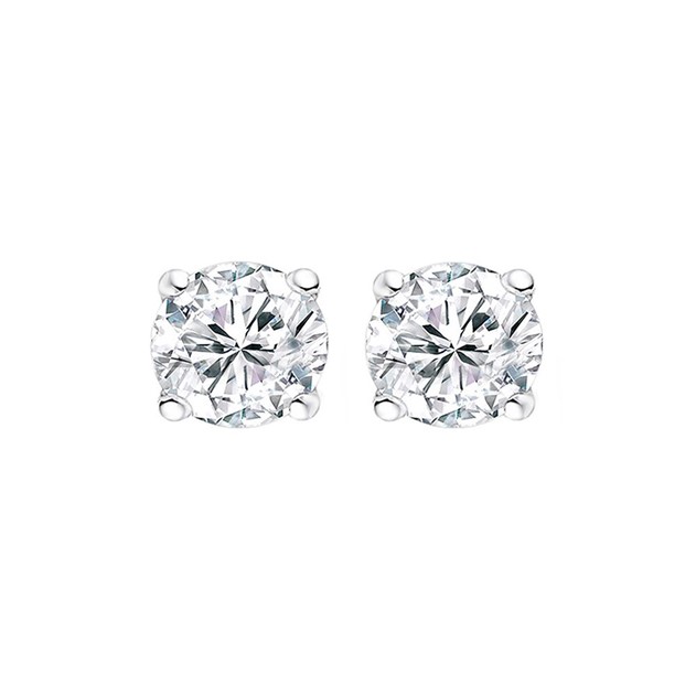 New Bling Sterling Silver Stud Earrings 6 mm 9NB-1322