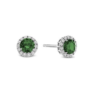 New Bling Sterling Silver Earrings 7 mm 9NB-1376