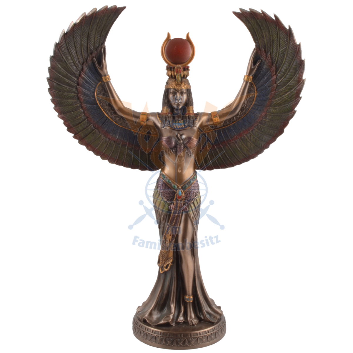 Egyption Goddess Isis Magic & Wisdom Sculpture 34cm 708-78241