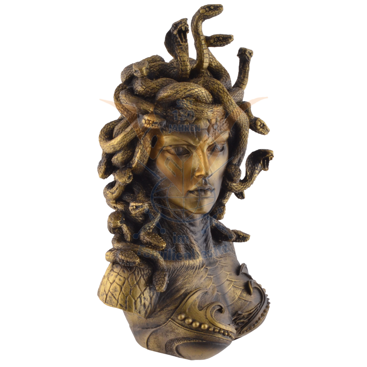 Medusa with Snake Hair Sculpture 28cm 766-7945