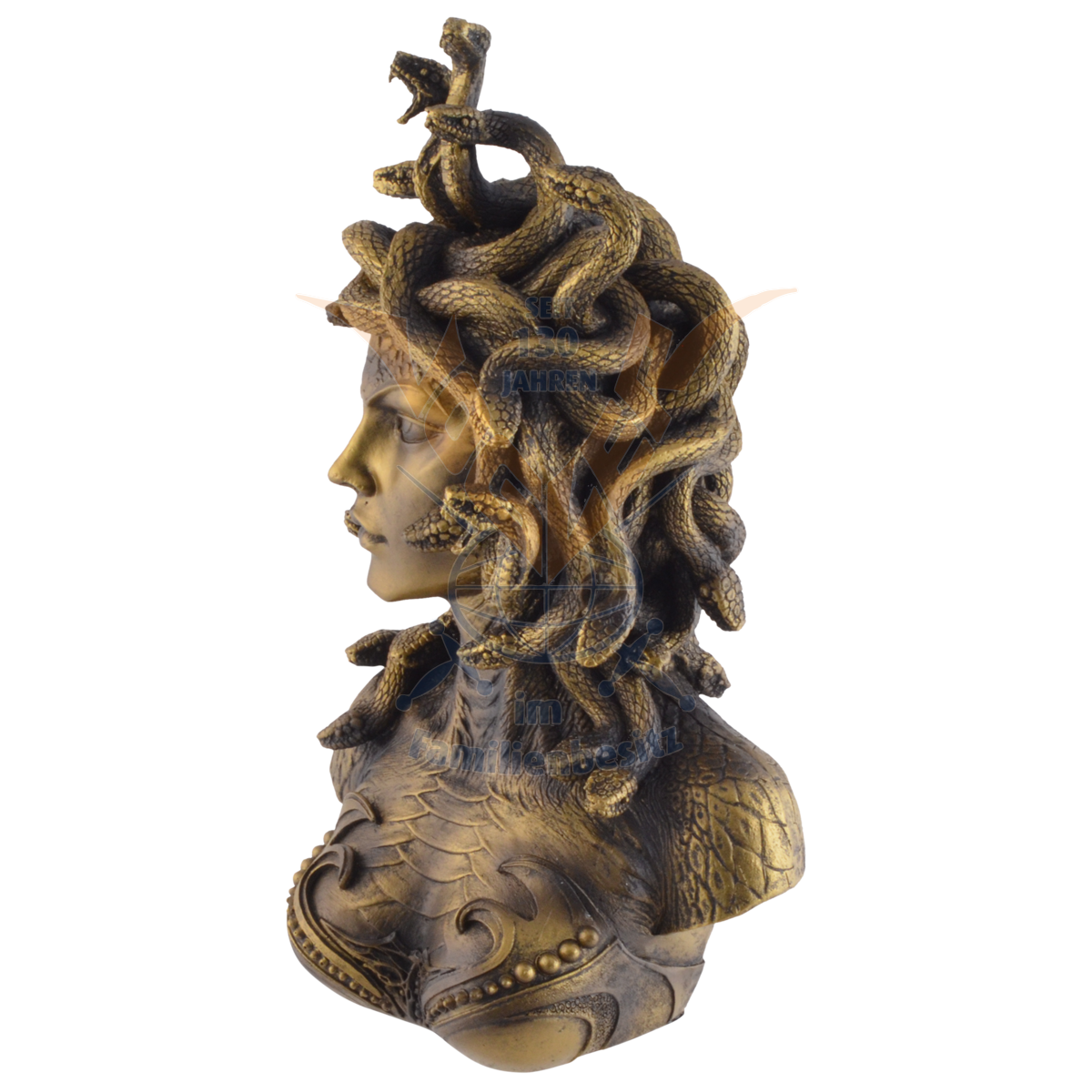 Medusa with Snake Hair Sculpture 28cm 766-7945
