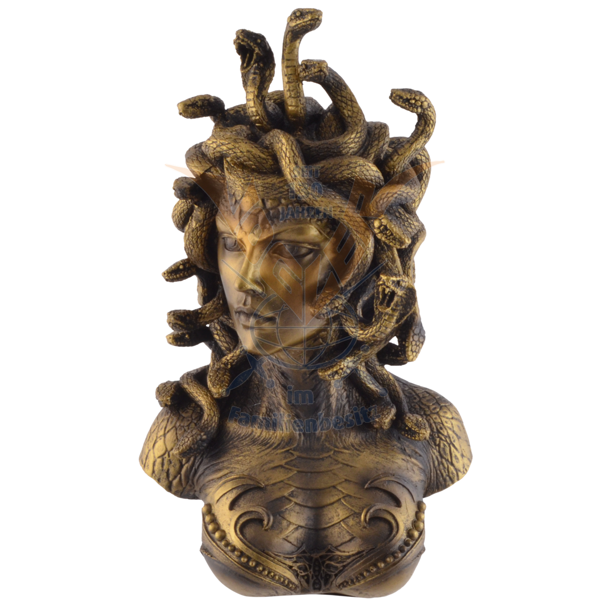 Medusa with Snake Hair Sculpture 28cm 766-7945