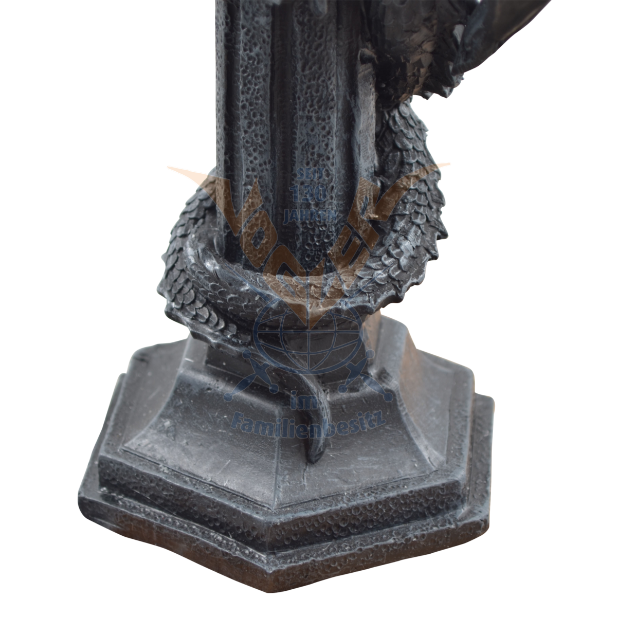 3 Armed Dragon Candlestick 29cm 839-9280