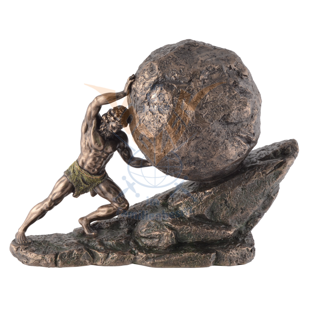 Sisyphus Boulder Sculpture 20cm SR77757/708-7751