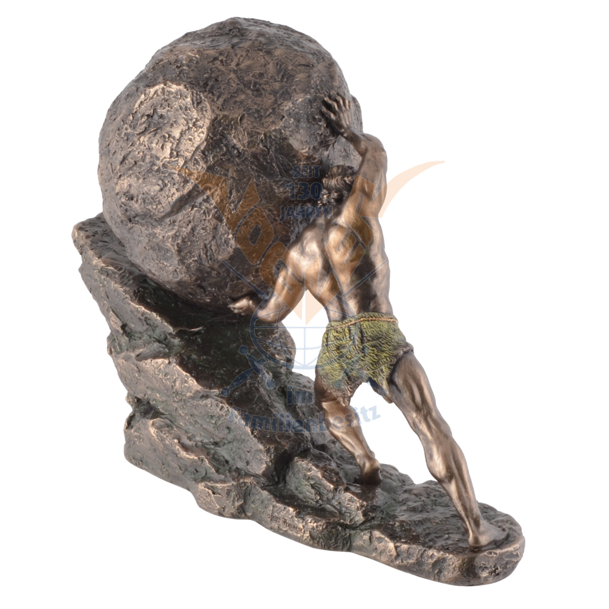 Sisyphus Boulder Sculpture 20cm SR77757/708-7751