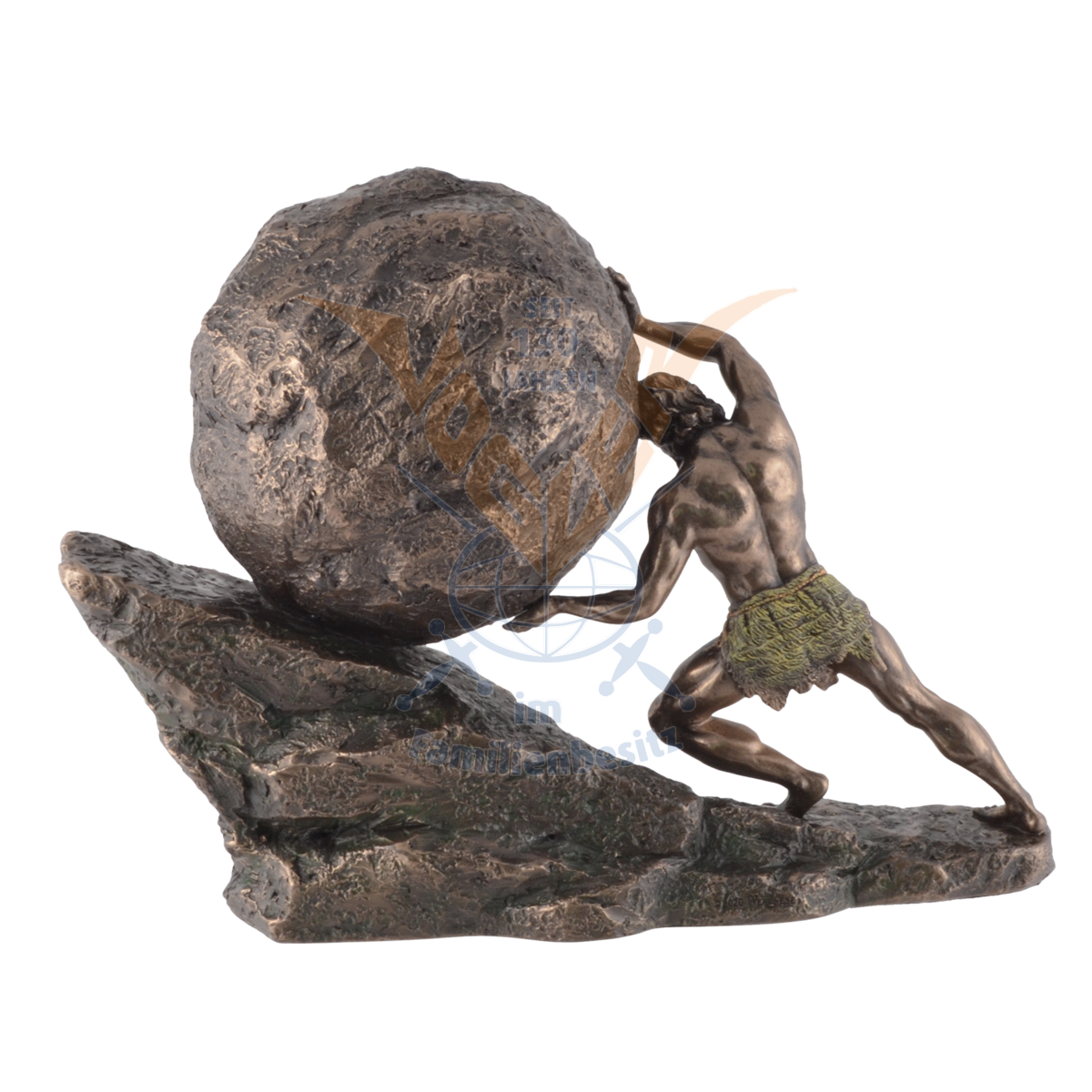 Sisyphus Boulder Sculpture 20cm SR77757/708-7751
