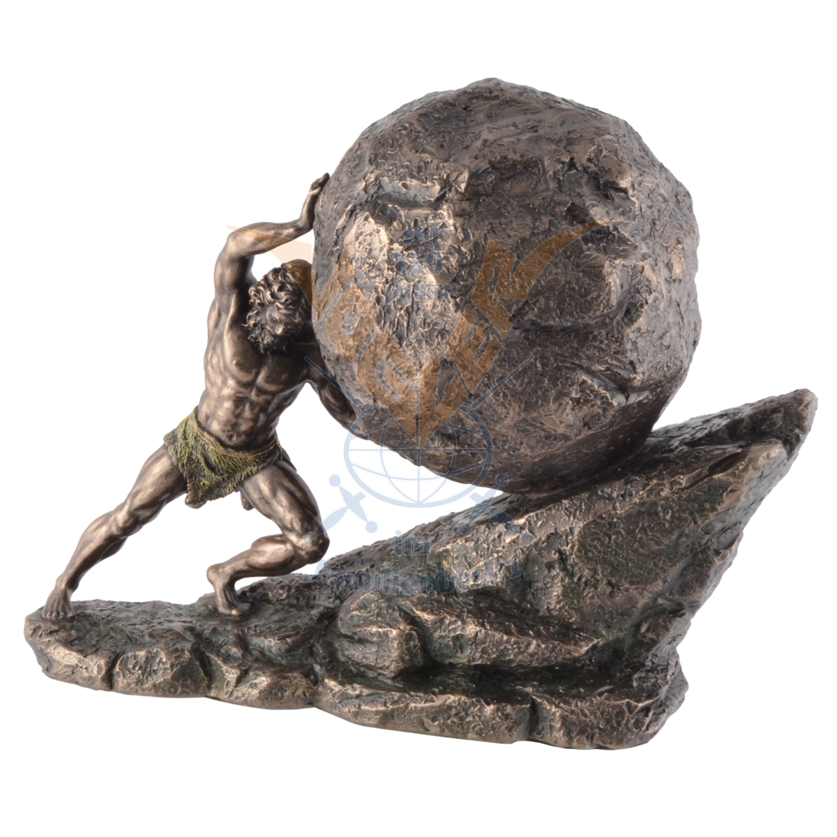 Sisyphus Boulder Sculpture 20cm SR77757/708-7751
