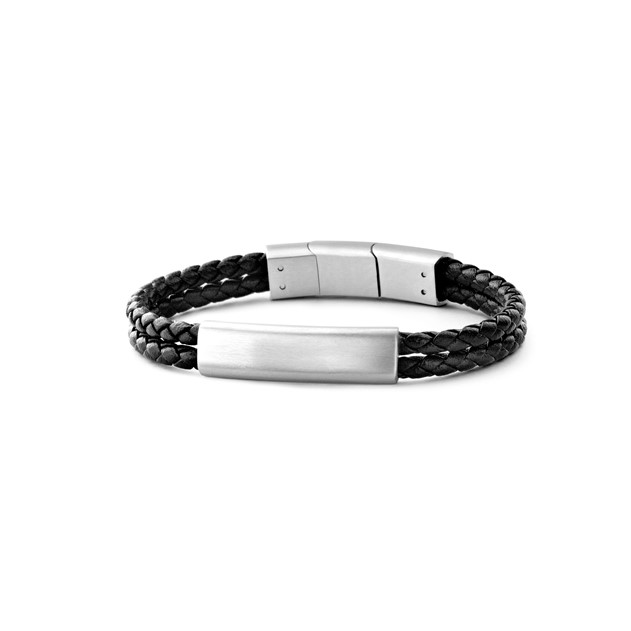 Frank 1967 Double Row Leather Bracelet 7FB-0286