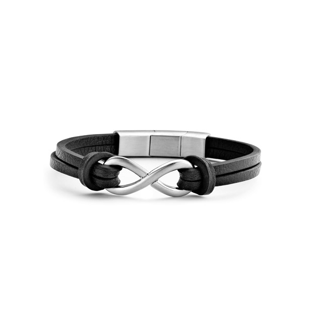 Frank 1967 Infinity Leather Bracelet 7FB-0298