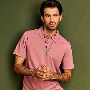 Frank 1967 Patterned Dog Tag Pendant Necklace 7FN-0007