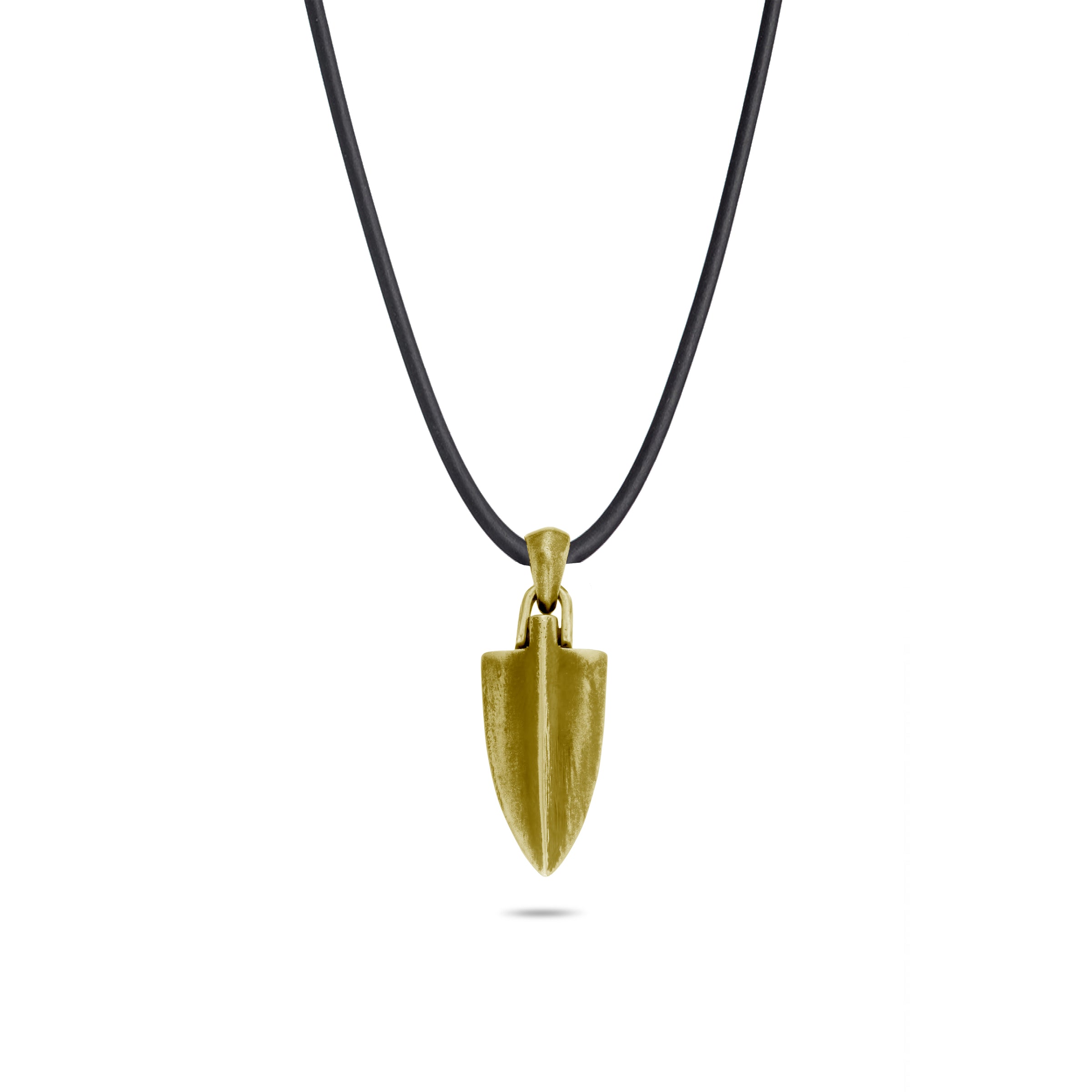 Frank 1967 Arrowhead Pendant Leather Necklace 7FN-0031