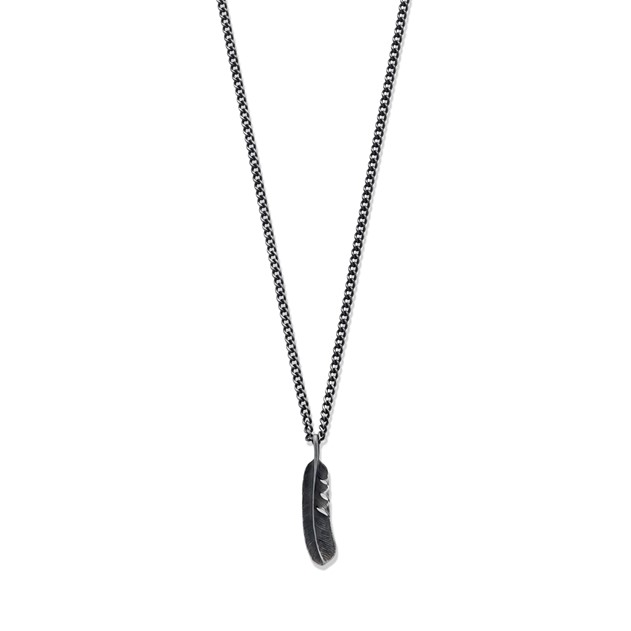Frank 1967 Feather Pendant Necklace 7FN-0068