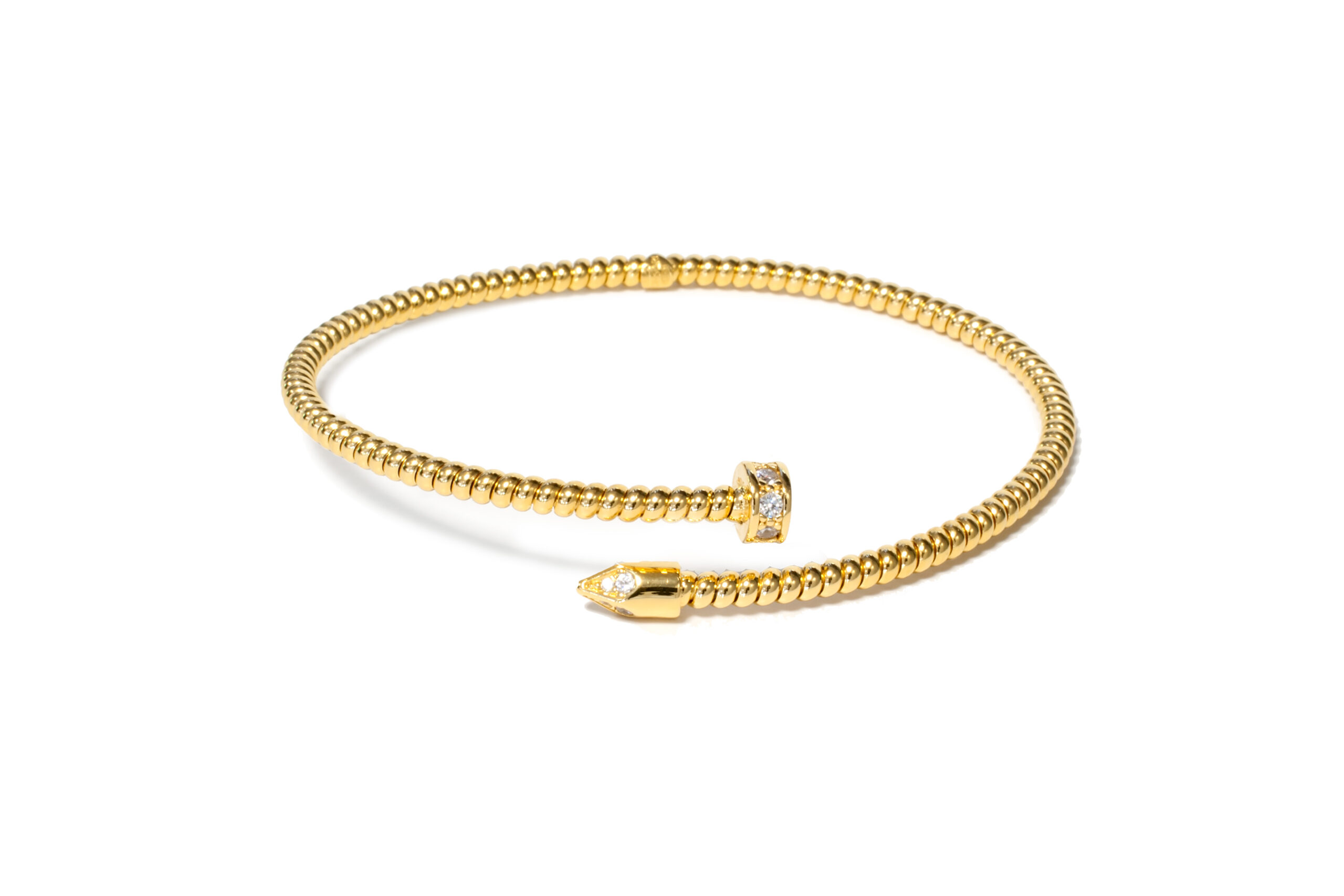 Borsari 18k Gold Plated Bracelet 18cm BR-ISIDE00C/S