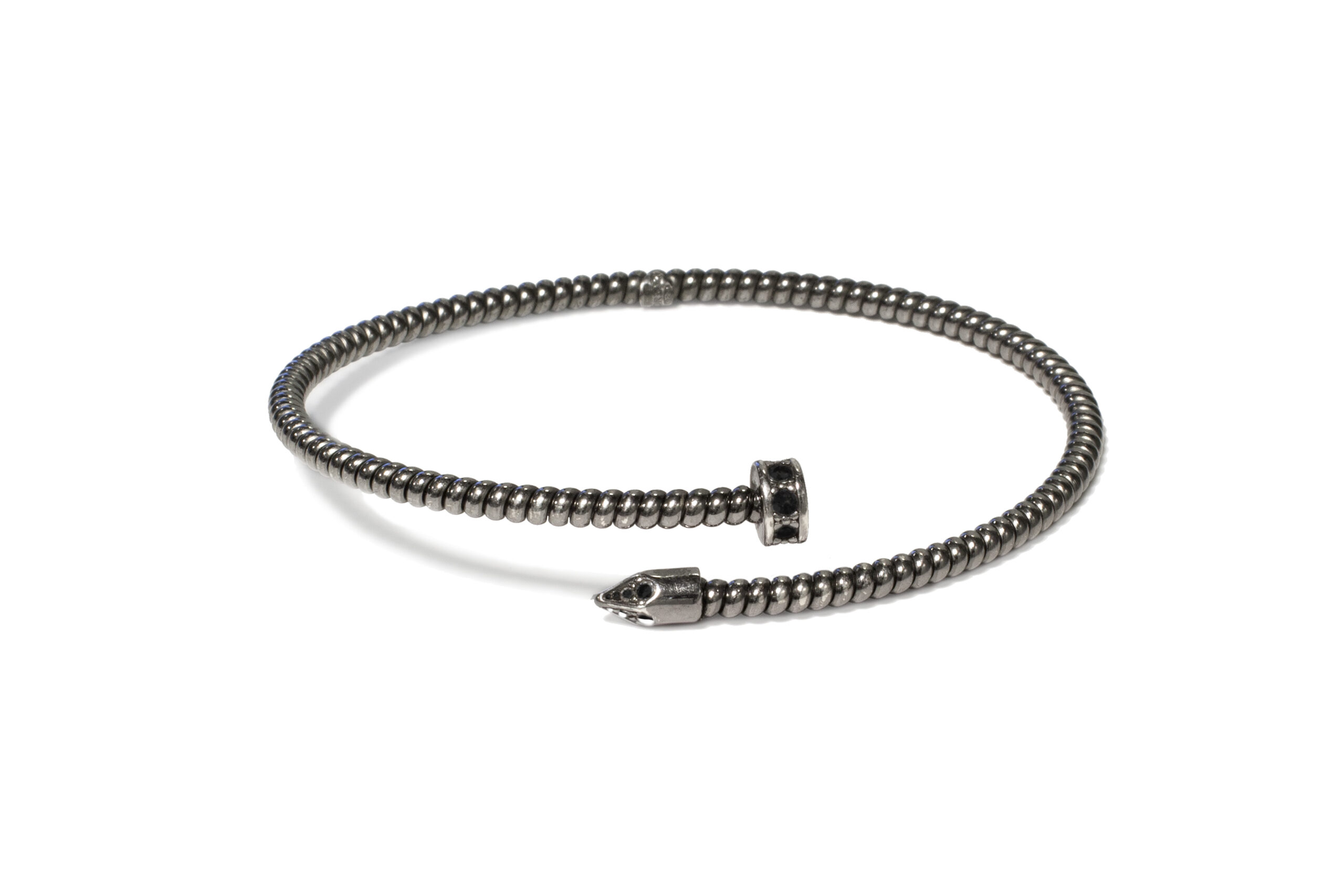 Borsari Black Gold Plated Bracelet 20cm BR-ISIDE03C/L