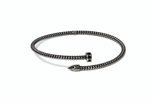 Borsari Black Gold Plated Bracelet 20cm BR-ISIDE03C/L