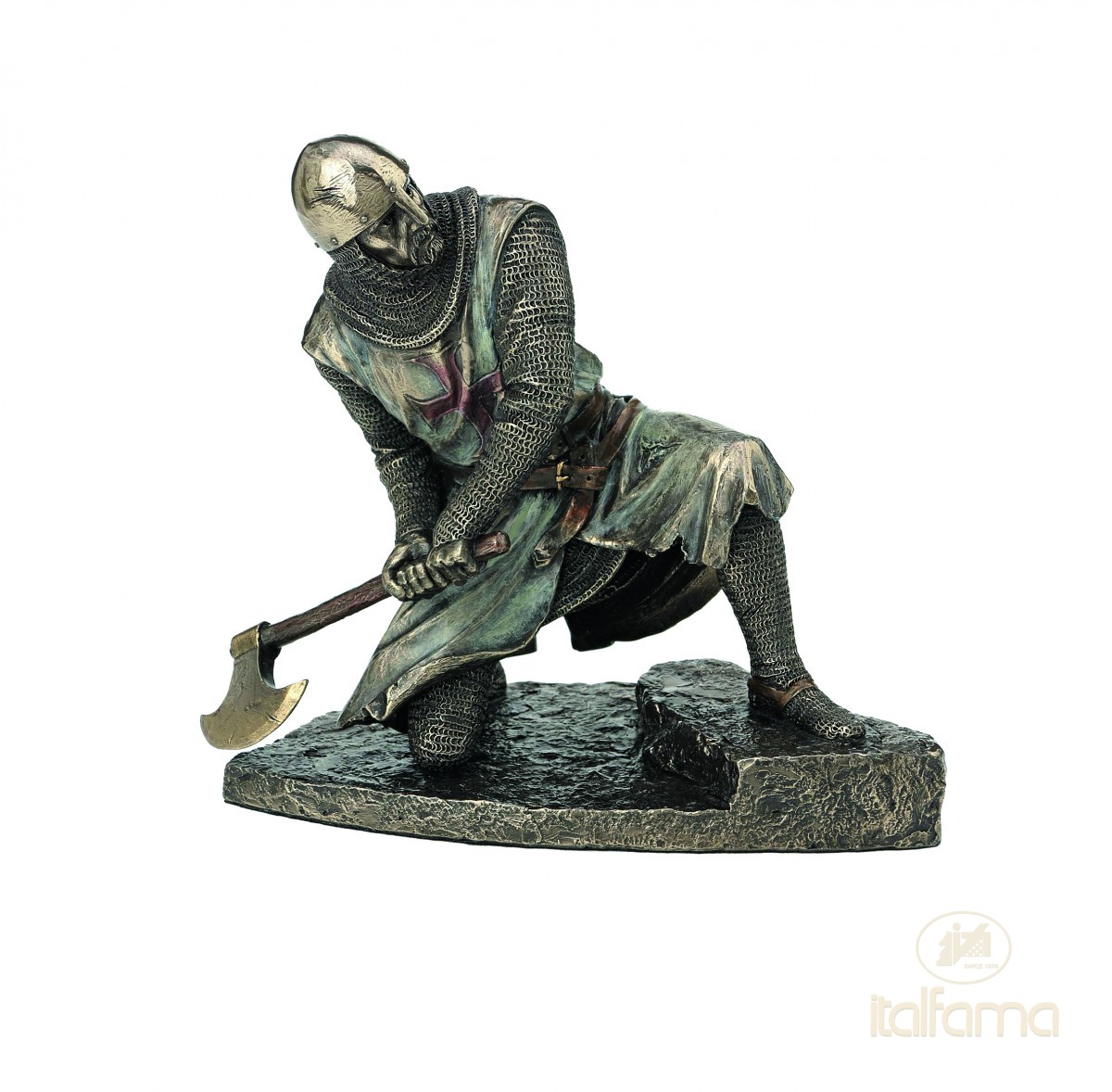 Crusaders with Ax and Sword 31cm SR77520/SR77519