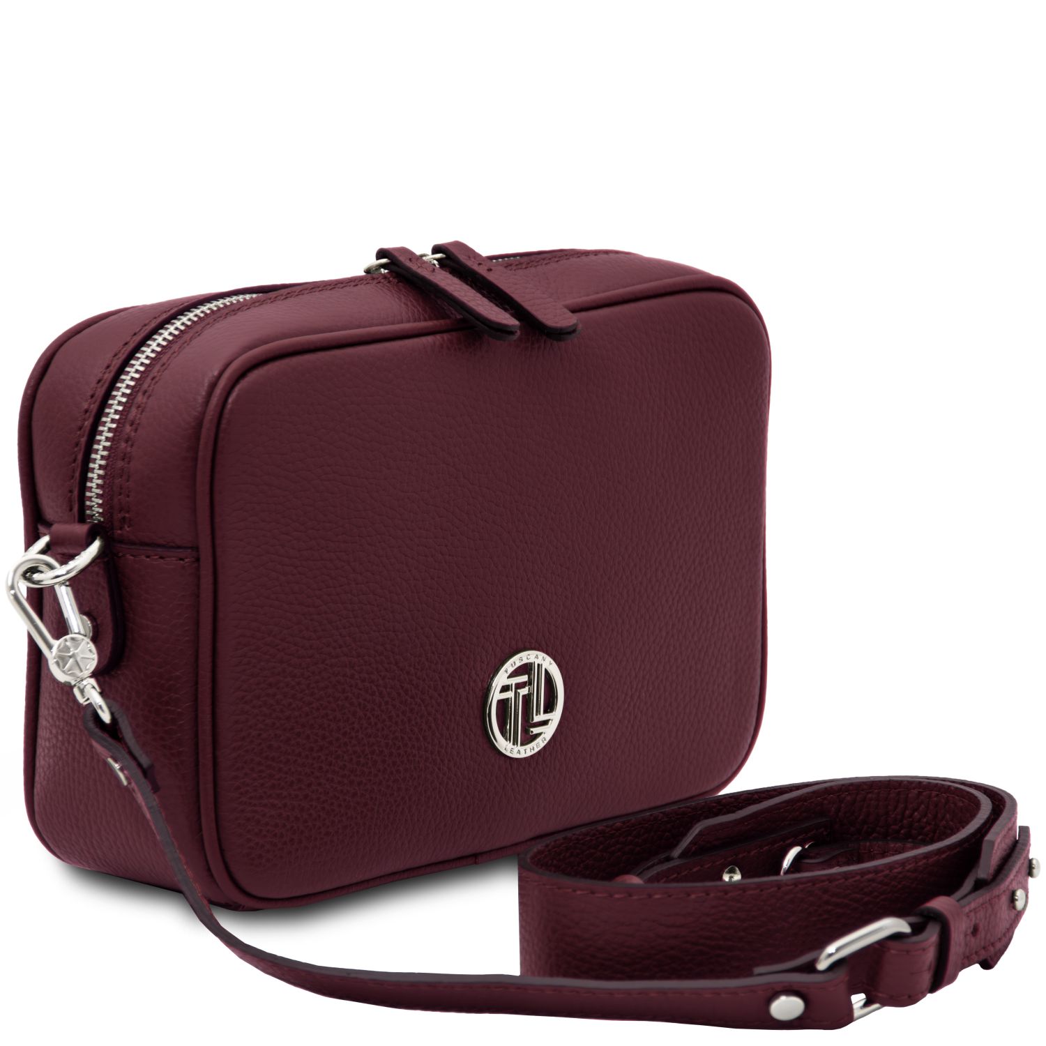 Tuscany  Leather Cubetto Shoulderbag Bordeaux TL142499