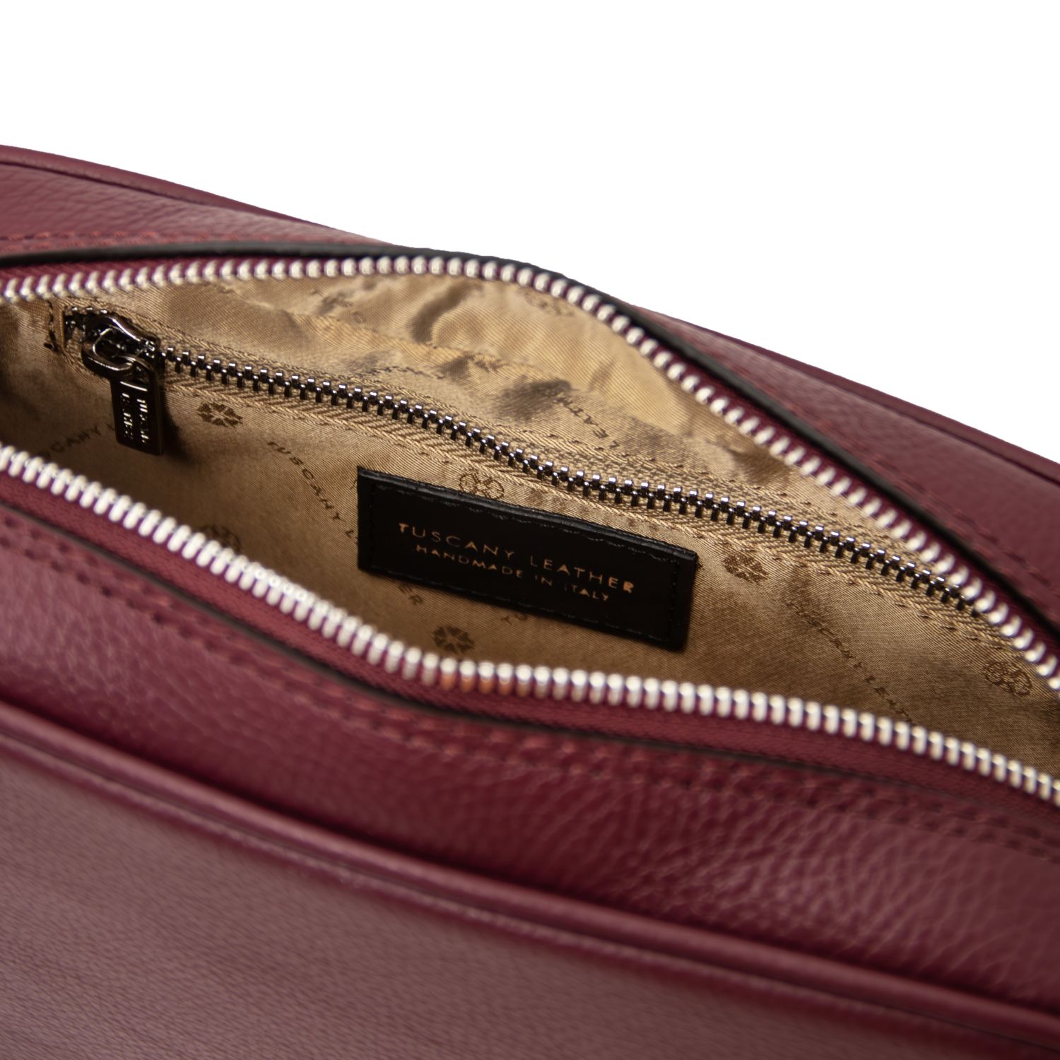 Tuscany  Leather Cubetto Shoulderbag Bordeaux TL142499