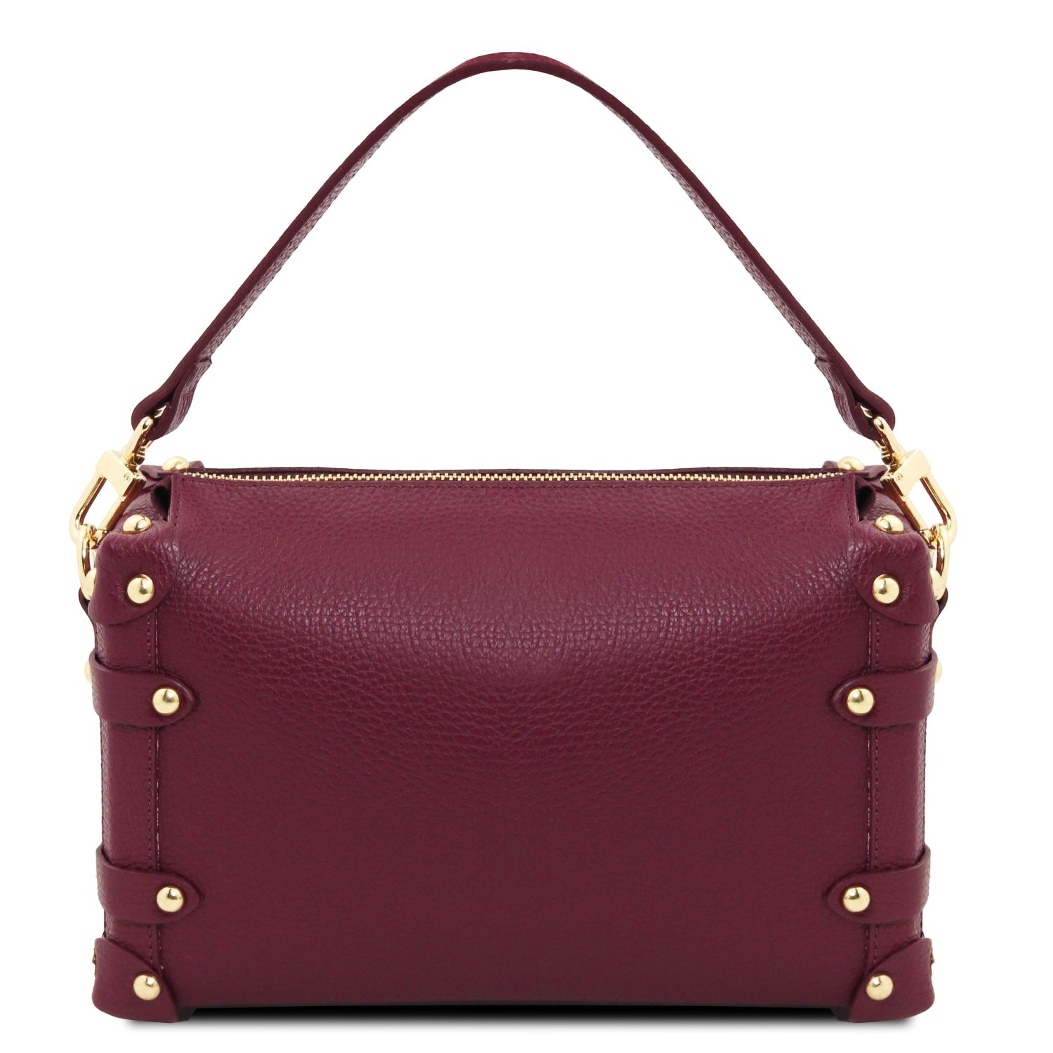 Tuscany Leather Praline Duffle Bag Bordeaux TL142422