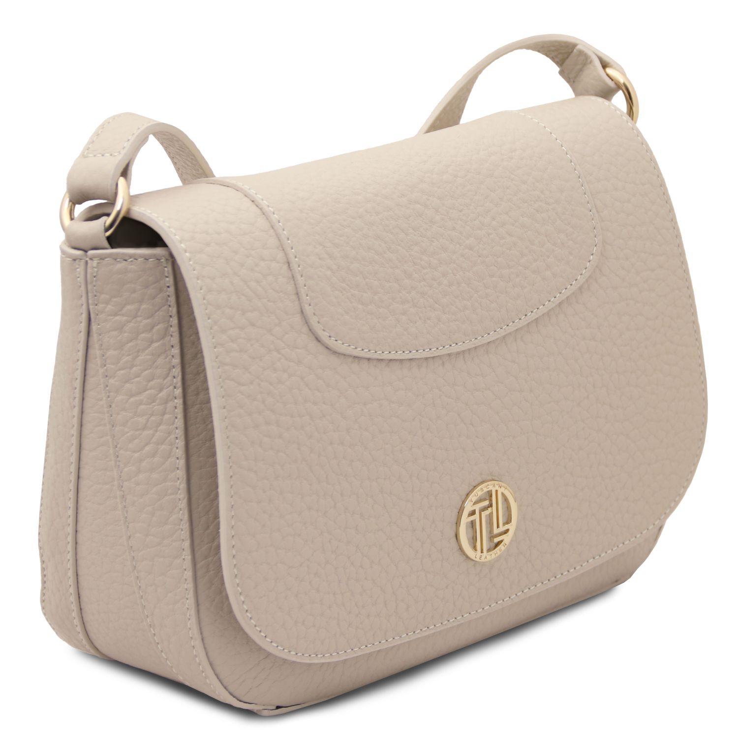Tuscany Leather Sella Shoulderbag Beige TL142506