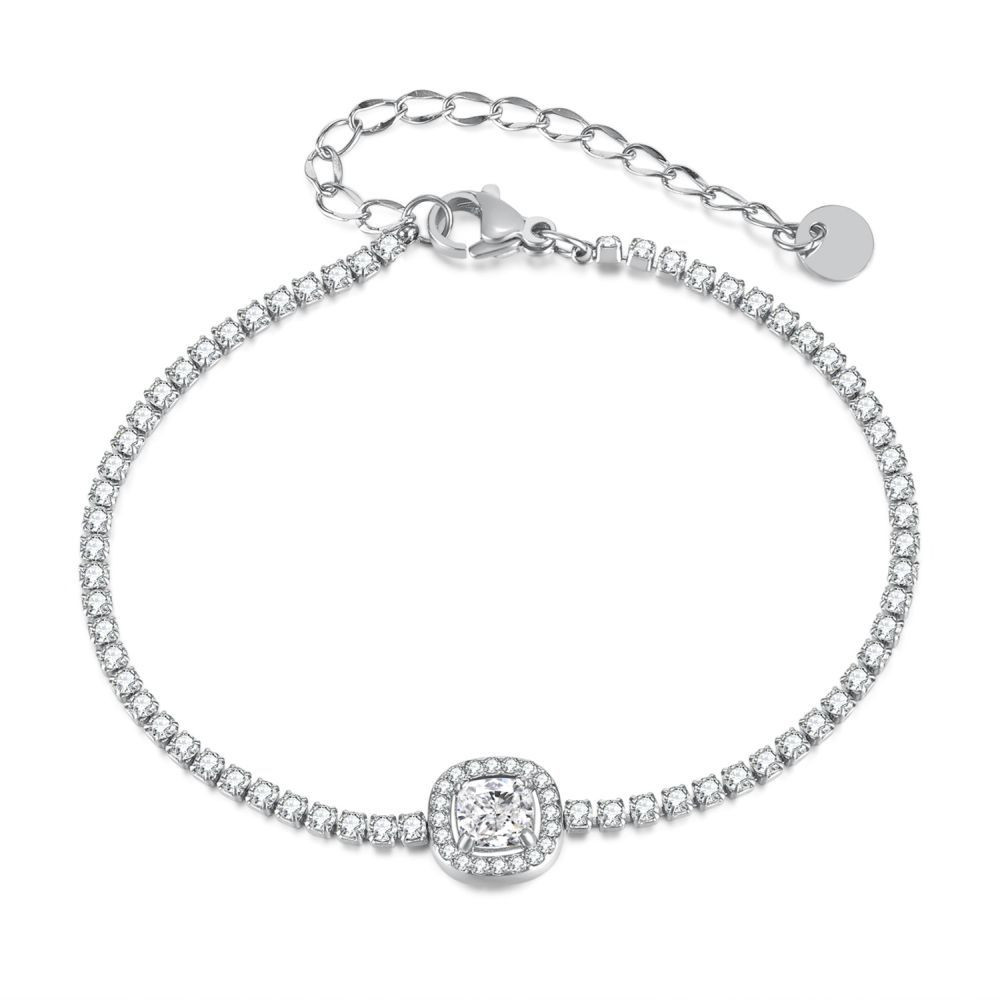 Spark Stainless Steel Princesse Bracelet SB001C