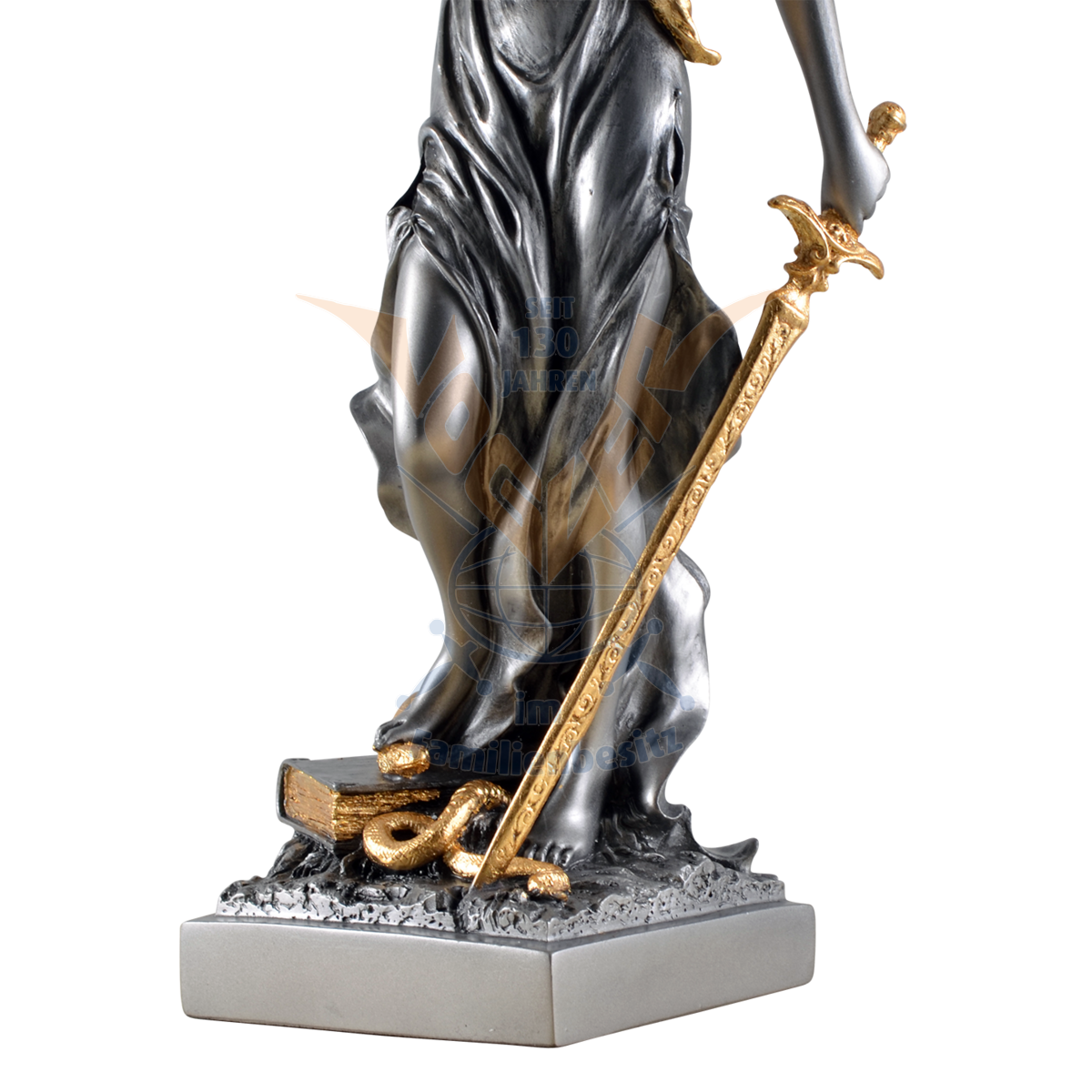 Justitia Roman Goddess of Justice Sculpture 33cm 708-7183