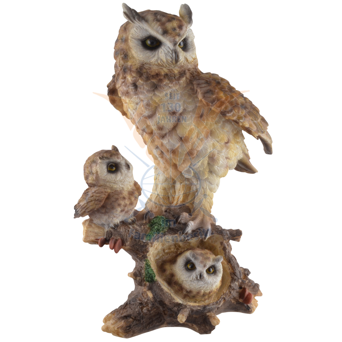 Large Long-Eared Owl Sculpture 31cm 839-1977