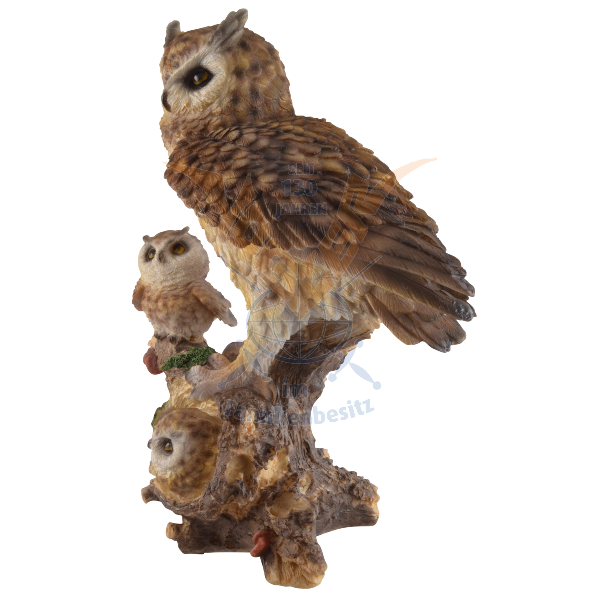 Large Long-Eared Owl Sculpture 31cm 839-1977